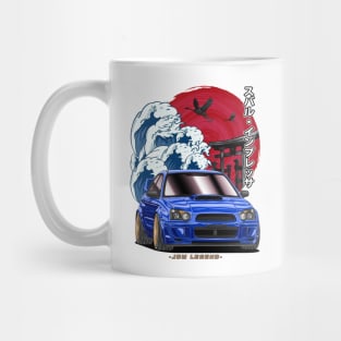 JDM Subie Impreza WRX STi Blobeye Mug